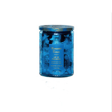 Wholesale soy wax customized pillar soy candle scented luxury glass jar home decor